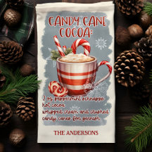 Candy Cane Cocoa Christmas Cocktail Recipe Custom