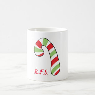 Candy Cane Coffee Mug