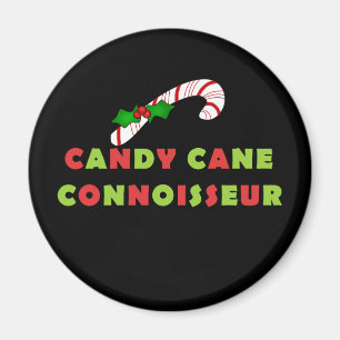 Candy Cane Connoisseur Magnet