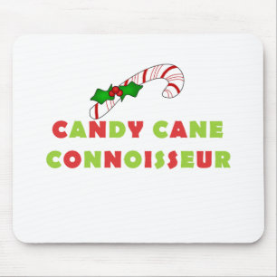 Candy Cane Connoissuer Tshirts and Gifts Mouse Mat