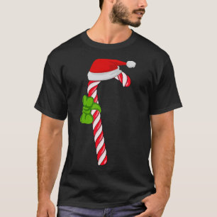 Candy Cane Crew Christmas Family Matching Xmas San T-Shirt