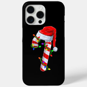 Candy Cane Crew Christmas Lights Family Matching X iPhone 15 Pro Max Case