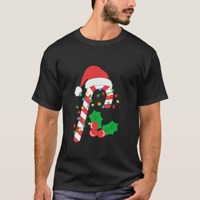 Candy Cane Crew Christmas Lights Family Matching X T-Shirt (Front)
