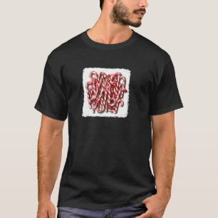 Candy Cane Crew Christmas Matching Family Candy Lo T-Shirt