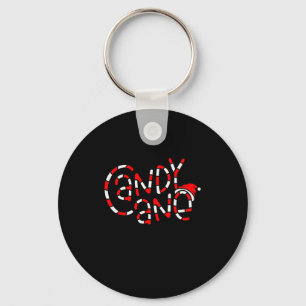 Candy Cane Crew Christmas Xmas Love Candy Boys Gir Key Ring