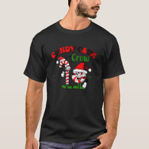 Candy Cane Crew Christmas Xmas Love Candy T Shirt