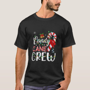 Candy Cane Crew Funny Christmas Family Matching Gi T-Shirt
