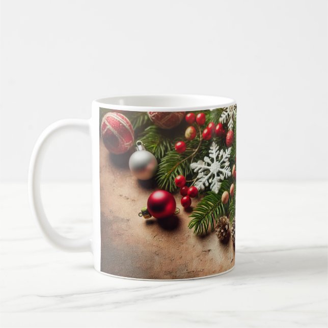 Candy Cane Crew Funny Family Candy Love Coffee Mug (Left)