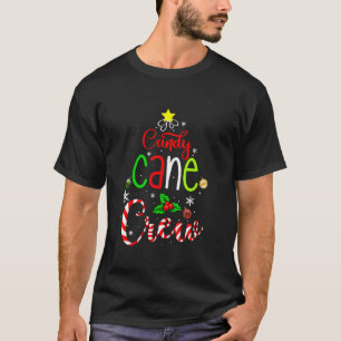 Candy Cane Crew Funny Matching Christmas Candy Lov T-Shirt
