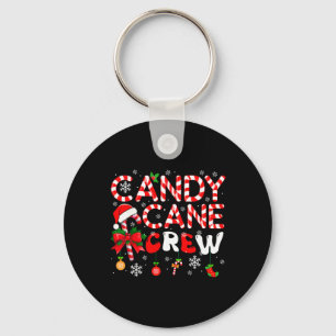 Candy Cane Crew Santa Christmas Costume Candies Lo Key Ring