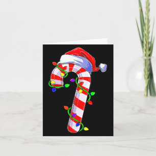 Candy Cane Crew Santa Christmas Kids Boys Girls  Card