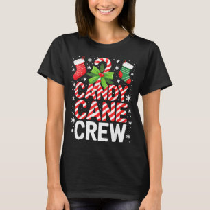Candy Cane Crew Shirt Adult Men Women Kids Christm