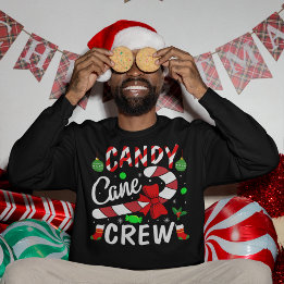 Candy Cane Crew Sweatshirt