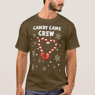 Candy Cane Crew Tshirt Sweets Candy Canesfor Kids