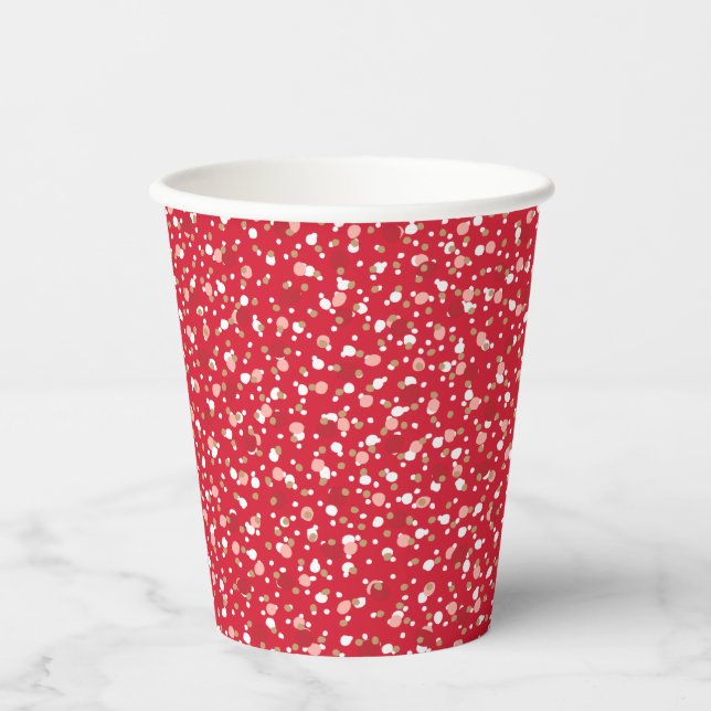 Candy Cane Crush Holiday Paper Cup (Front)