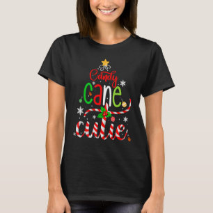Candy Cane Cutie  Christmas Boys Girls Kids Xmas P T-Shirt