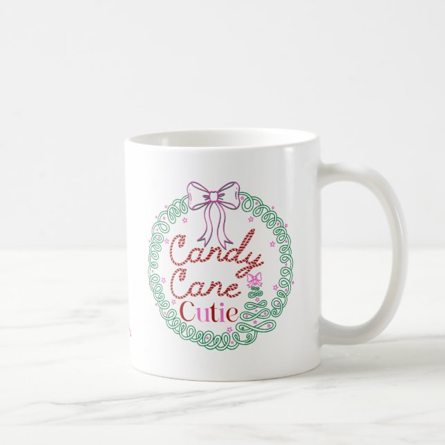 Candy Cane Cutie Christmas Mug (Right)