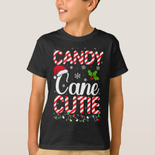 Candy Cane Cutie Cute Funny Christmas Xmas Candy L T-Shirt