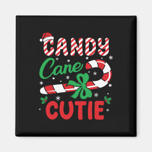 Candy Cane Cutie Funny Christmas Holiday Boys Todd Magnet
