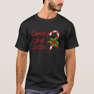 Candy Cane Cutie Funny Christmas Stocking Stuffer  T-Shirt