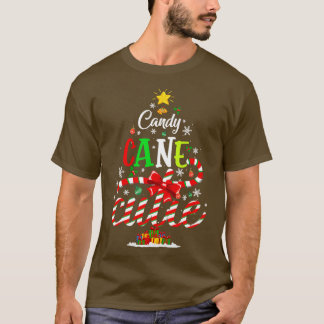 Candy Cane Cutie Funny Christmas Xmas T-Shirt