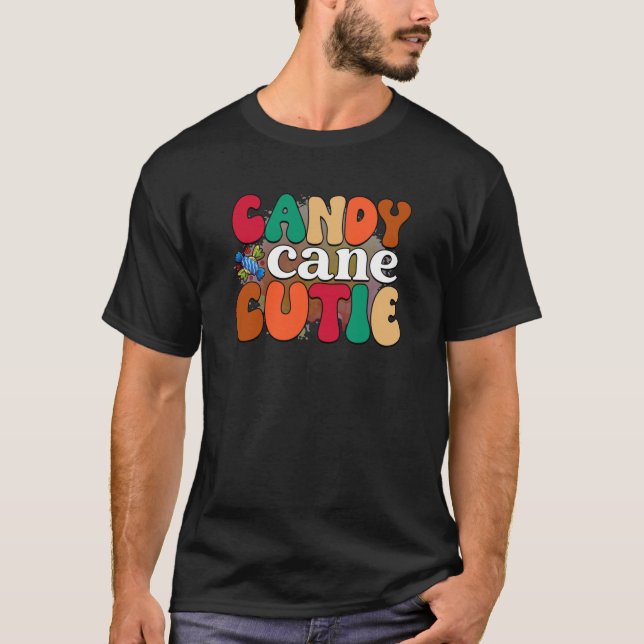 Candy Cane Cutie is Women s Christmas is Christmas T-Shirt (Front)