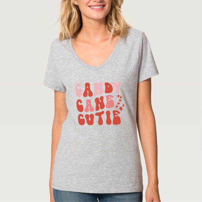 Candy Cane Cutie T-Shirt (Front)