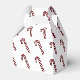 Candy Cane Favour Box
