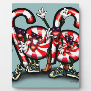 Candy Cane Gang Plaque