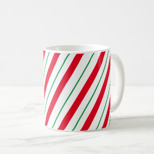 Candy Cane Holiday Mug