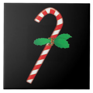 Candy Cane Holiday Tile