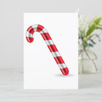 Candy Cane Invitations