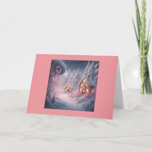 Candy Cane Lane Merry Christmas Card