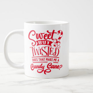 Candy Cane  Large Coffee Mug