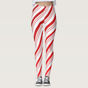 Candy Cane Leggings