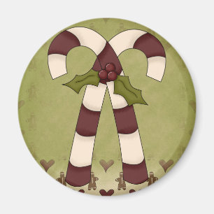 Candy Cane Magnet