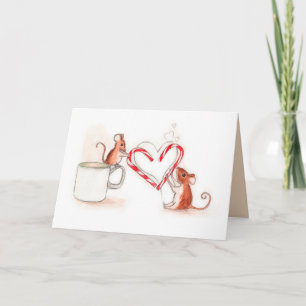 Candy Cane Mice Holiday
