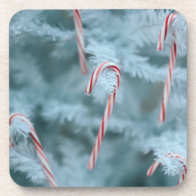 Candy Cane on Tree Coaster (Front)