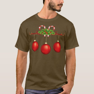 Candy Cane Ornaments T-Shirt