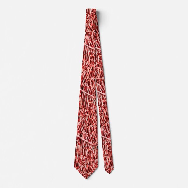 Candy Cane Pattern Tie (Front)