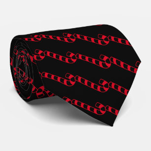 Candy Cane Pattern Tie