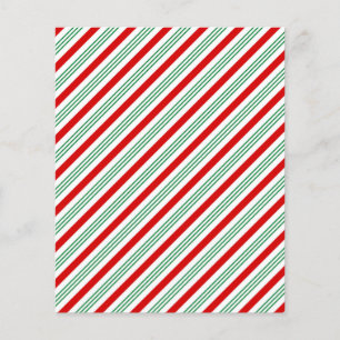 candy cane patterned paper