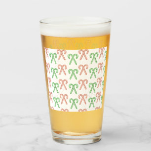 Candy cane/peppermint glass