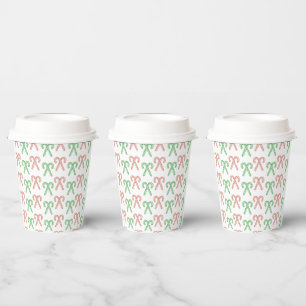 Candy cane/peppermint  paper cups