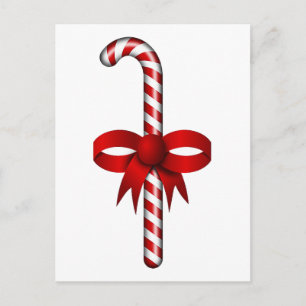 Candy Cane Postcard