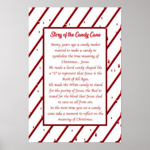 Candy Cane Poster