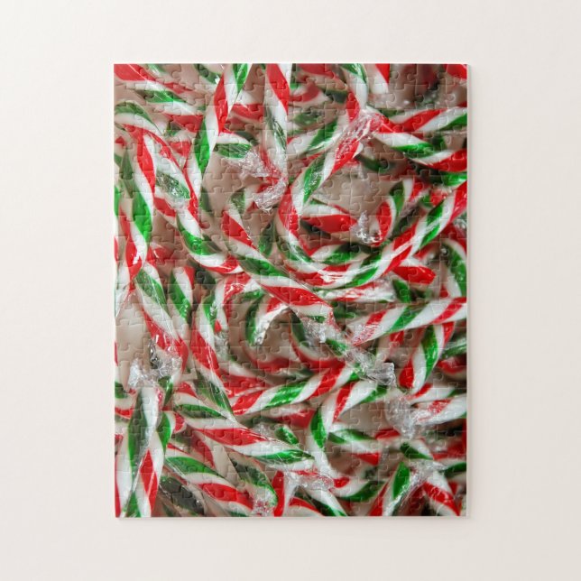 Candy Cane puzzle print (Vertical)