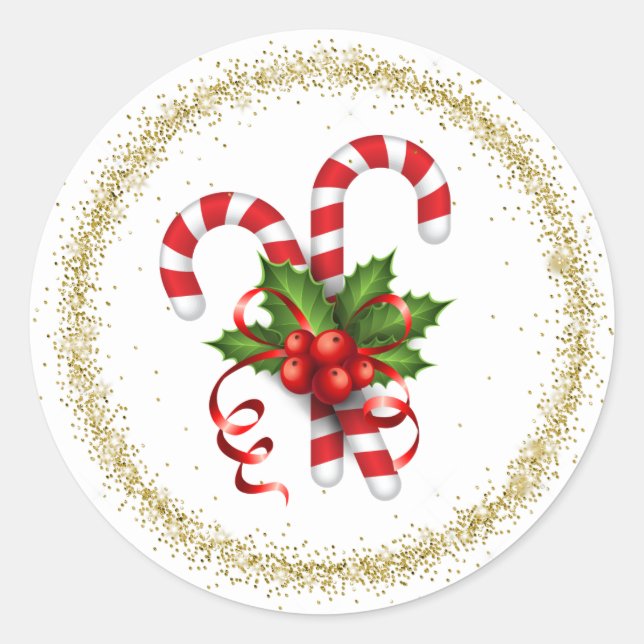 Candy Cane Stickers (Front)