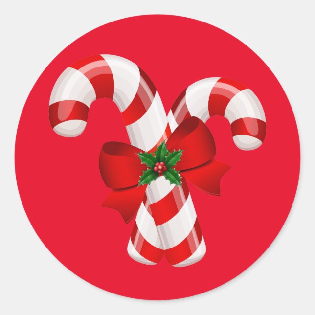 Candy Cane Stickers (Front)