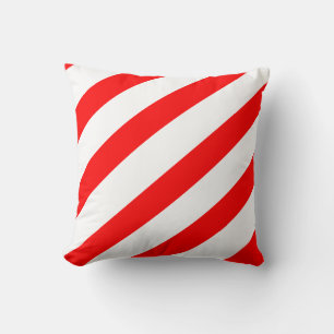 Candy Cane Stripes Cushion